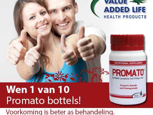 Wen 1 van 10 Bottels Promato PLUS 1 ekstra “Value Added Life” produk! – Kompetisie reeds gesluit