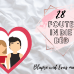 Blapse wat paartjies maak: Eva fout #8
